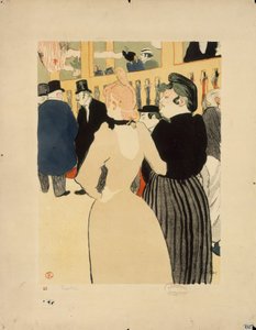 La Goulue ve Kızkardeşi by Henri de Toulouse Lautrec